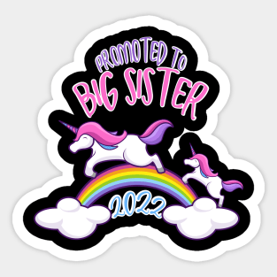 Promoted to Big Sister 2022 Sticker